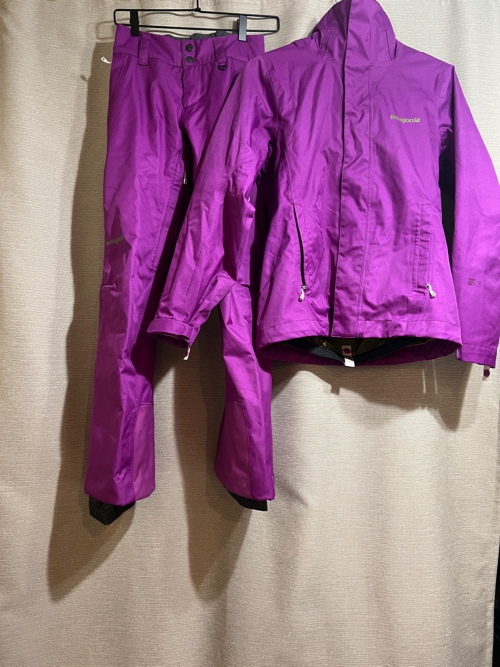 Patagonia H2No RECCO Insulated Ski Jacket & Pants Set XS Gorpcore Snowboarding